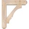 Ekena Millwork Balboa Craftsman Smooth Bracket w/ Offset Brace, Douglas Fir, 7 1/2"W x 30"D x 34"H BKT0806X30X34BOA04SDF - alternate 3